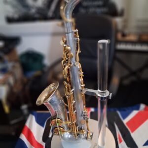 SELMER BIG BORE SILVER BODY ,GOLD PLATED KEYWORK,1930/31 sn 135xx